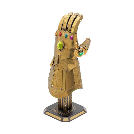 Metal Earth® Marvel Avengers Endgame Infinity Gauntlet 3D Metal Model Kit By Fascinations | 1.7" x 1.6" x 4.3" | Michaels®